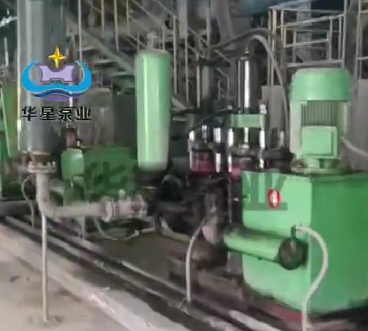 陶瓷柱塞泥漿泵客戶(hù)使用現場(chǎng)視頻