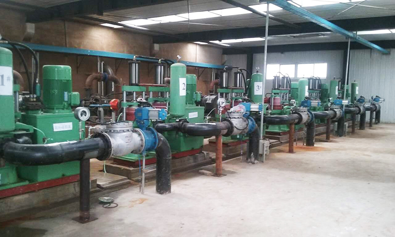 液壓泥漿柱塞泵在化肥廠(chǎng)使用現場(chǎng)