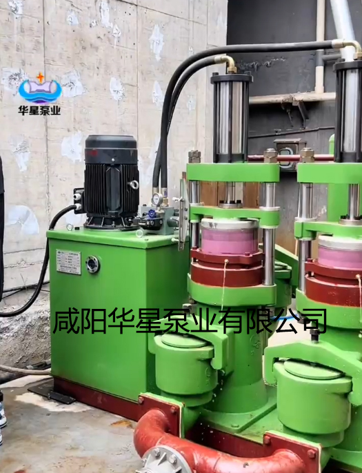 印染廠(chǎng)華星UBH300柱塞泵使用現場(chǎng)
