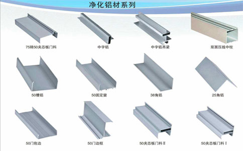凈化專(zhuān)用鋁型材